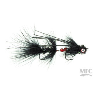 Montana Fly Company MFC Maddin's OG Mini Circus Peanut - Black #06