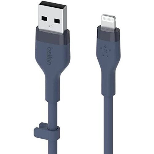 Belkin USB-A to Lightning Silicone Cable 1m - Blue