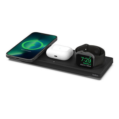 Belkin BOOST↑CHARGE PRO 3-in-1 Wireless Charging Pad with MagSafe