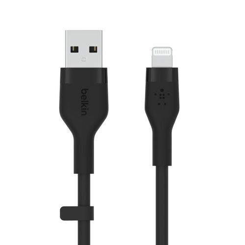 Belkin BOOST↑CHARGE™ Flex USB-A Cable with Lightning Connector 2m - Black