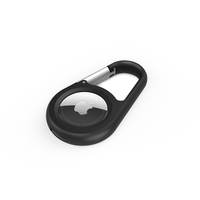 Secure Holder with Carabiner for AirTag