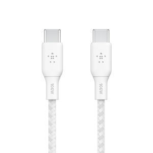 Belkin BoostCharge USB-C to USB-C Cable 100W White