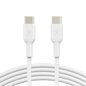 Belkin BoostCharge USB-C to USB-C Cable (1m / 3.3ft, White) Belkin BoostCharge USB-C to USB-C Cable (1m / 3.3ft, White)