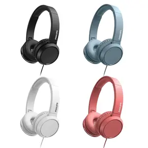 Philips TAH4105 Wired On-Ear Headphone (with Mic)