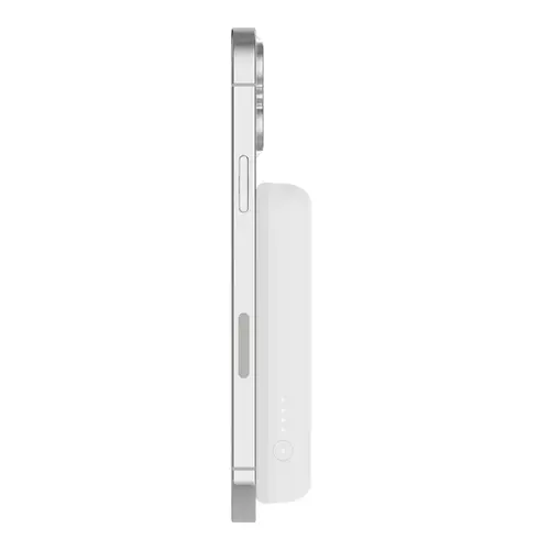 Belkin BoostCharge Magnetic Wireless Power Bank 5K + Stand White