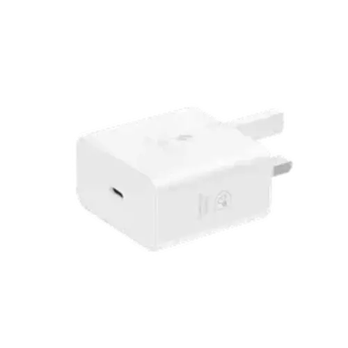Samsung Samsung 25W PD Adapter USBC white 3-pin Samsung Samsung 25W PD Adapter USBC white 3-pin