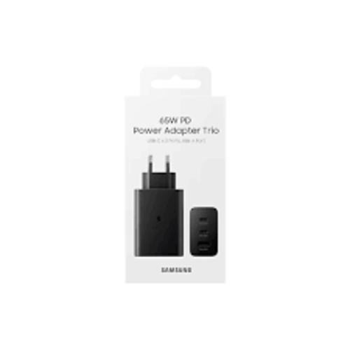 Samsung 65W PD Power Adapter Trio (USB-C x 2, USB-A x 1) EU Samsung 65W PD Power Adapter Trio (USB-C x 2, USB-A x 1) EU