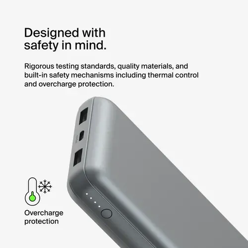 Belkin BoostCharge Power Bank 10K Space Grey