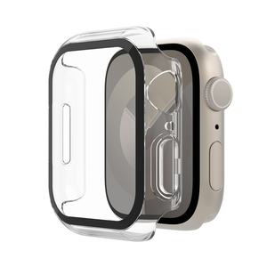 Belkin ScreenForce TemperedCurve 2-in-1 Treated Screen Protector + Bumper for Apple Watch Series 9/8/7/6/5/4/SE 40/41mm