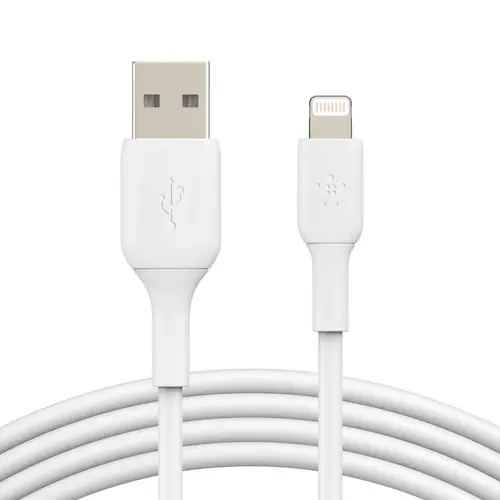 Belkin BoostCharge Lightning to USB-A Cable 3m White Belkin BoostCharge Lightning to USB-A Cable 3m White