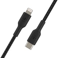 BoostCharge Braided USB-C to Lightning Cable 2m