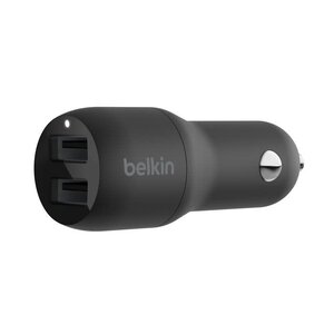 Belkin BoostCharge Dual USB-A Car Charger 24W