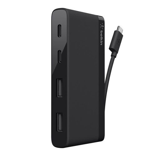 Belkin USB-C 4-Port Mini Hub (USB Type-C) Belkin USB-C 4-Port Mini Hub (USB Type-C)