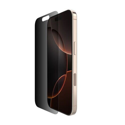 Belkin ScreenForce InvisiGlass Privacy Treated Screen Protector for iPhone 16 Pro Belkin ScreenForce InvisiGlass Privacy Treated Screen Protector for iPhone 16 Pro