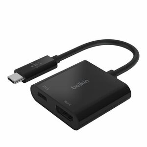Belkin USB-C to HDMI + Charge Adapter 60W Belkin USB-C to HDMI + Charge Adapter 60W