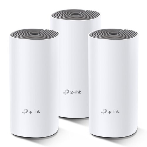 TP-Link Deco E4 AC1200 Whole Home Mesh Wi-Fi System (3 Pack) TP-Link Deco E4 AC1200 Whole Home Mesh Wi-Fi System (3 Pack)