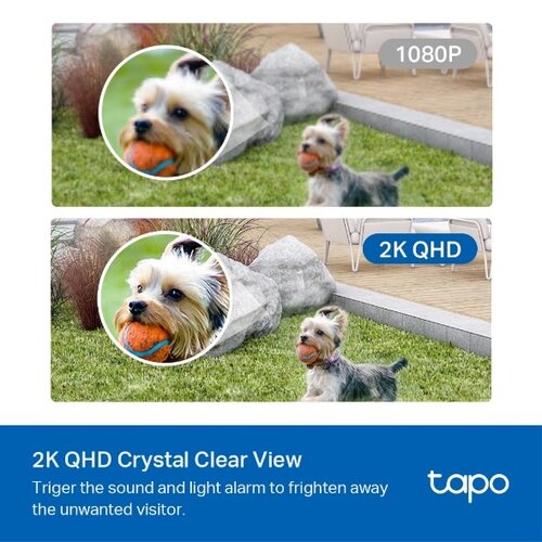 TP-Link Tapo C420S2 Smart Wire-Free Security Camera System, 2-Camera System