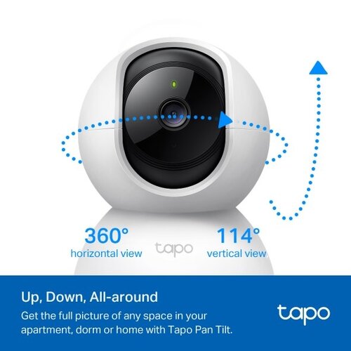TP-Link C210 Pan/Tilt Home Security Wi-Fi Camera
