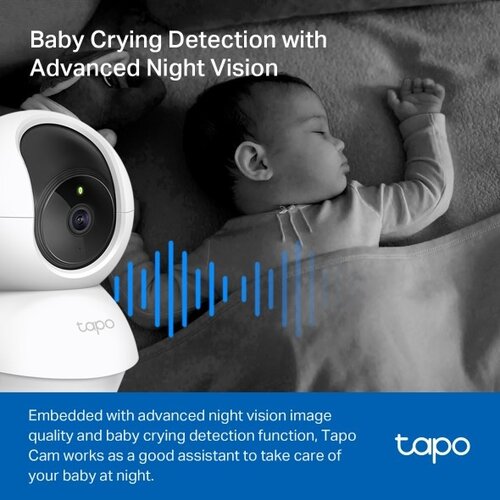 TP-Link C210 Pan/Tilt Home Security Wi-Fi Camera