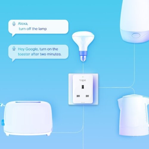 TP-Link Tapo P110 Mini Smart Wi-Fi Socket, Energy Monitoring (Single)