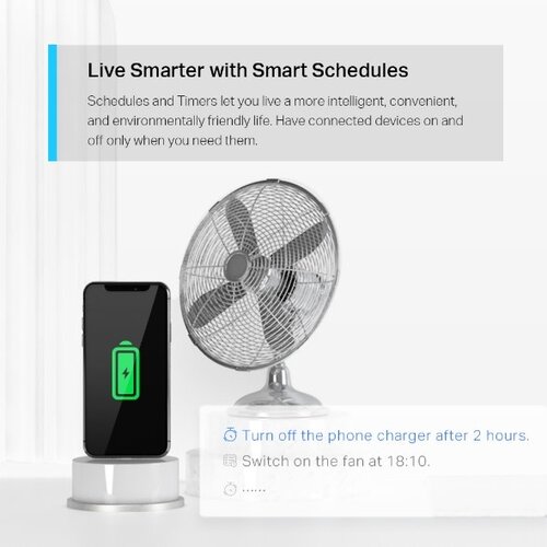 TP-Link Tapo P110 Mini Smart Wi-Fi Socket, Energy Monitoring (Single)
