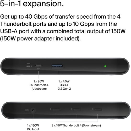 Belkin Thunderbolt 4 5-in-1 Core Hub