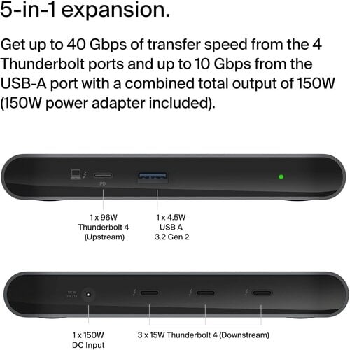 Belkin Thunderbolt 4 5-in-1 Core Hub