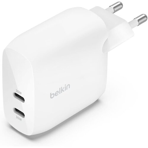 Belkin BoostCharge Pro Dual USB-C Charger with PPS 60W