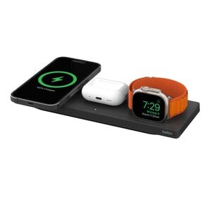 Belkin BoostCharge Pro 3-in-1 Wireless Charging Pad with Official MagSafe Charging 15W