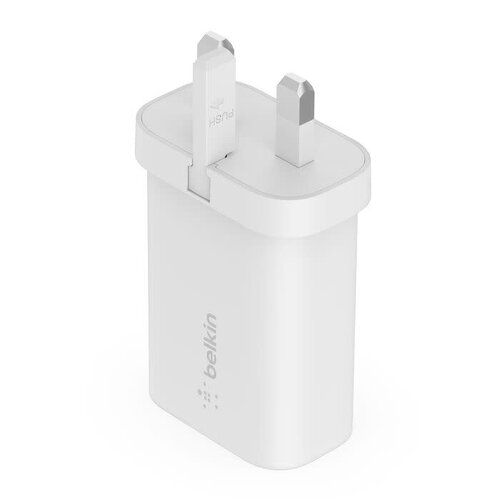 Belkin BoostCharge USB-C PD 3.0 PPS Wall Charger 25W White