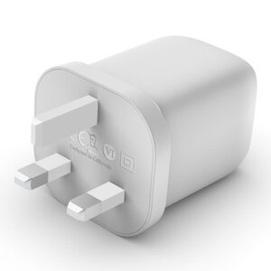 Belkin BoostCharge Pro Dual USB-C GaN Wall Charger with PPS 65W