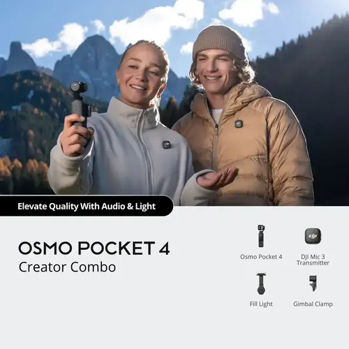 DJI Pocket 4 Creator Combo