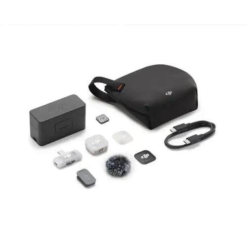 DJI Mic Mini 2 (1 TX + 1 Mobile RX + Charging Case) DJI Mic Mini 2 (1 TX + 1 Mobile RX + Charging Case)