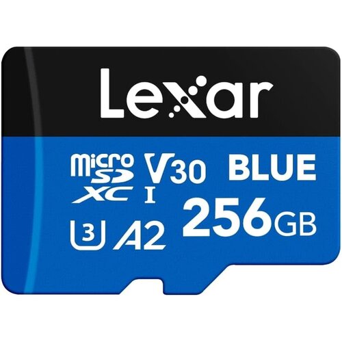 Lexar Lexar® BLUE PLUS microSDXC UHS-I Card 160MB/s 256GB Lexar Lexar® BLUE PLUS microSDXC UHS-I Card 160MB/s 256GB