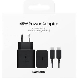 Samsung Samsung 45W Power Adapter with 1.8m C to C cable Samsung Samsung 45W Power Adapter with 1.8m C to C cable