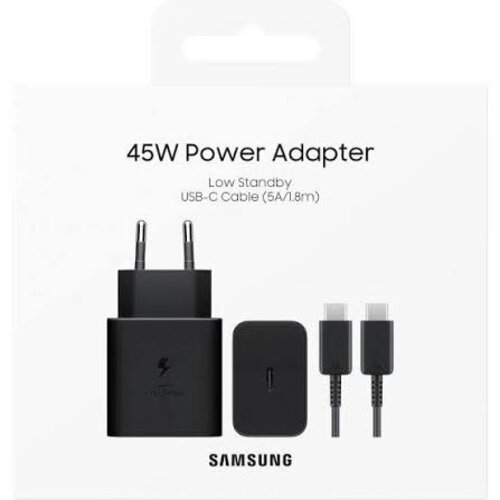 Samsung Samsung 45W Power Adapter with 1.8m C to C cable Samsung Samsung 45W Power Adapter with 1.8m C to C cable