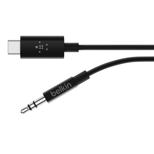 Belkin RockStar™ 3.5mm Audio Cable with USB-C™ Connector 0.9m