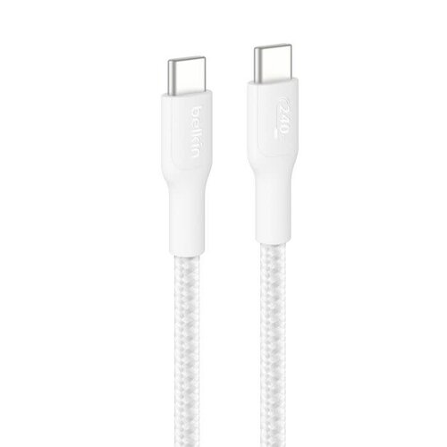Belkin BoostCharge USB-C® to USB-C Cable 240W 3m White