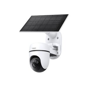 Solar-Powered Pan/Tilt Security Camera Kit