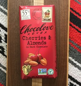 Chocolove Cherries & Almonds Dark Chocolate Bar