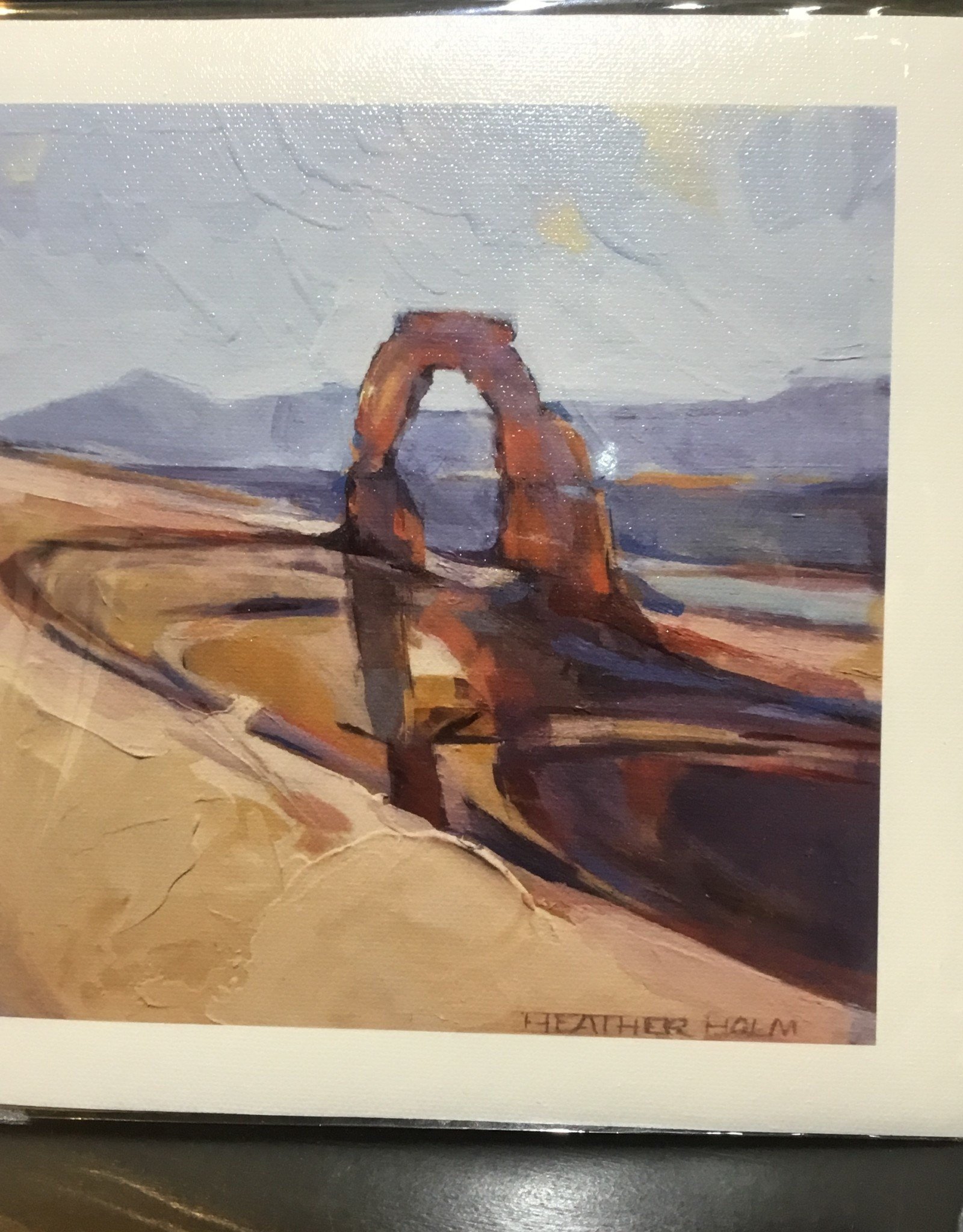 Delicate Arch Canvas Giclee Print, no mat
