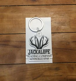 Sticker Mule Jackalope Keychain