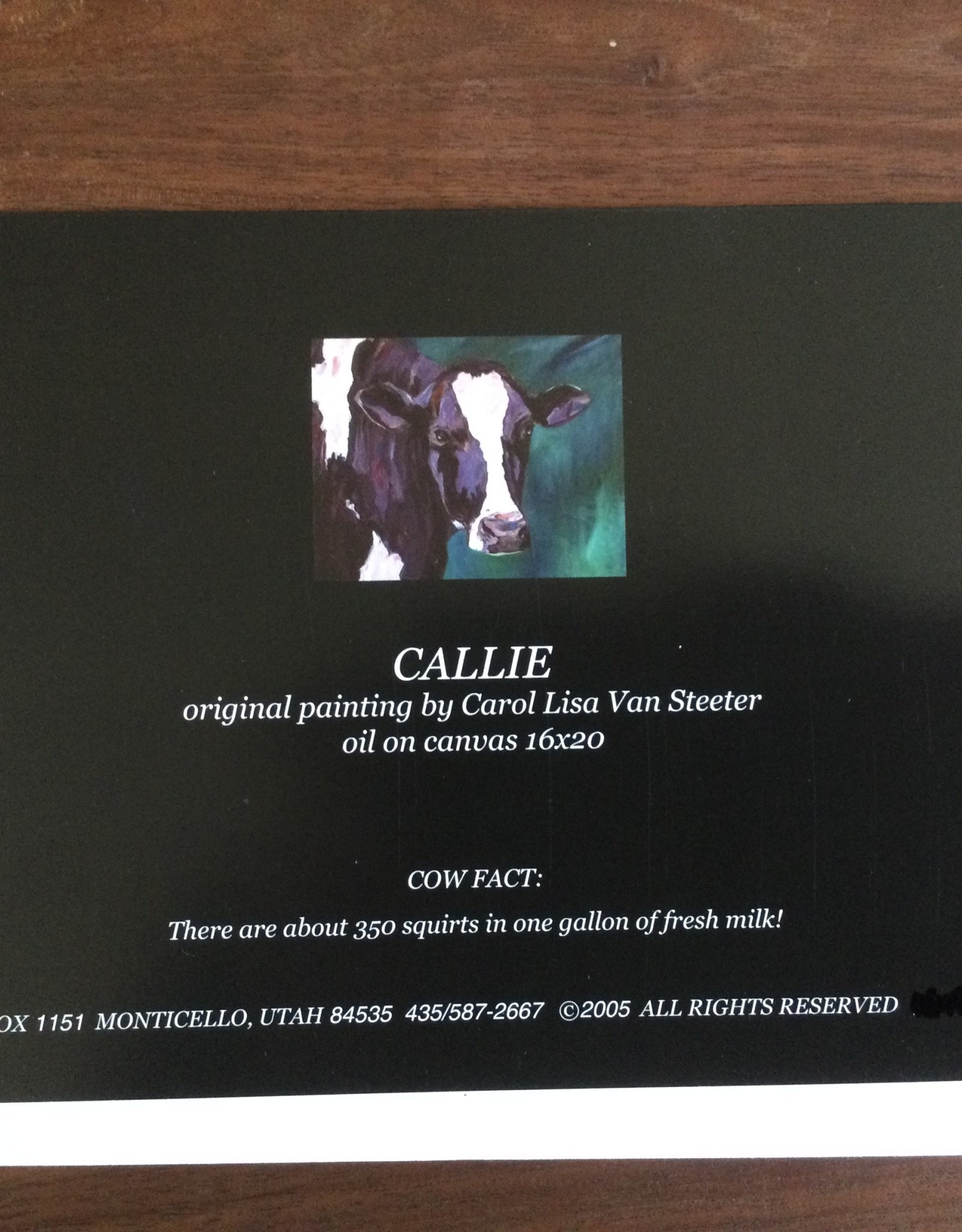 Callie Note Card cvs
