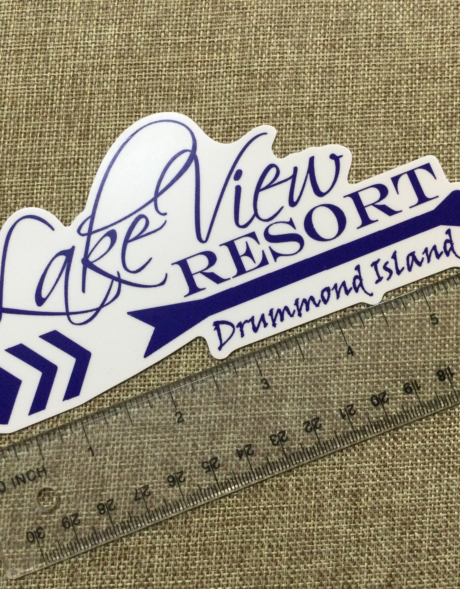Sticker Mule Lake View Resort Bumper Stickers