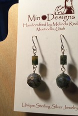 Min*Designs Moss Agate Earrings MR-581
