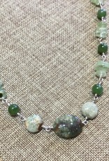 Min*Designs African Green Opal  Necklace MR-740