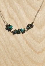 Min*Designs Kingman Turquoise Chain Necklace MR-489