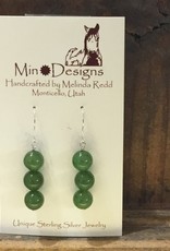 Min*Designs Nephrite Jade Earrings MR-744