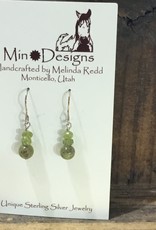 Min*Designs Tsavorite Peridot Earrings MR-557