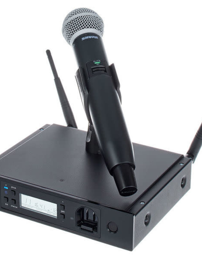 Shure GLXD® Advanced Digital Wireless Microphone with SM58 Vocal Mic